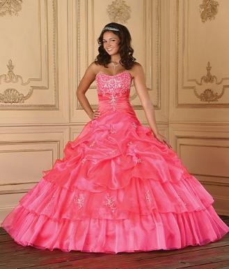 renting quince dresses