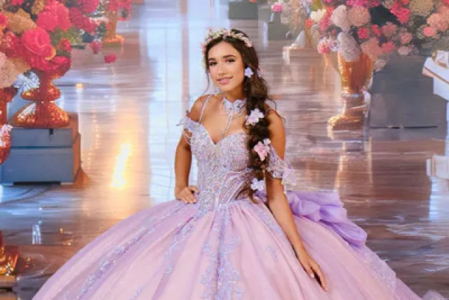 alborada quince dress lavender