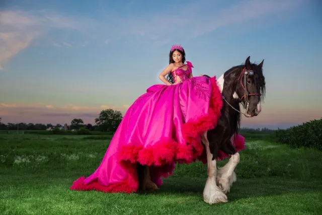 hot pink quinceanera dresses chicago