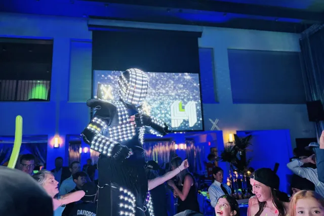 mr roboto led robots chicago