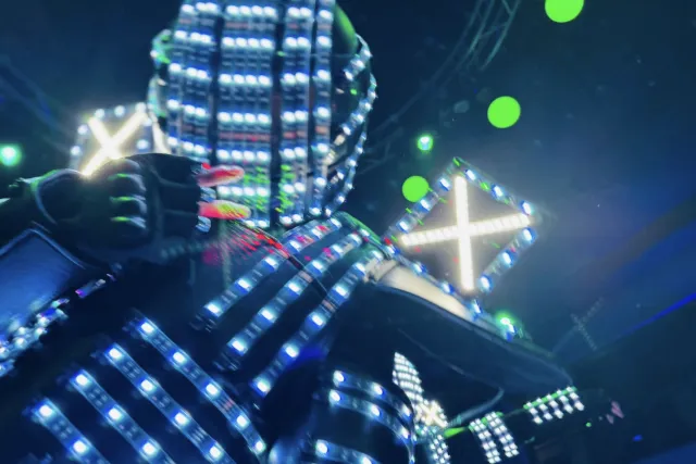 mr roboto led robots chicago