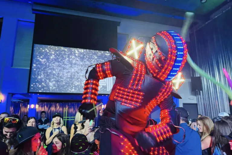 mr roboto led robots