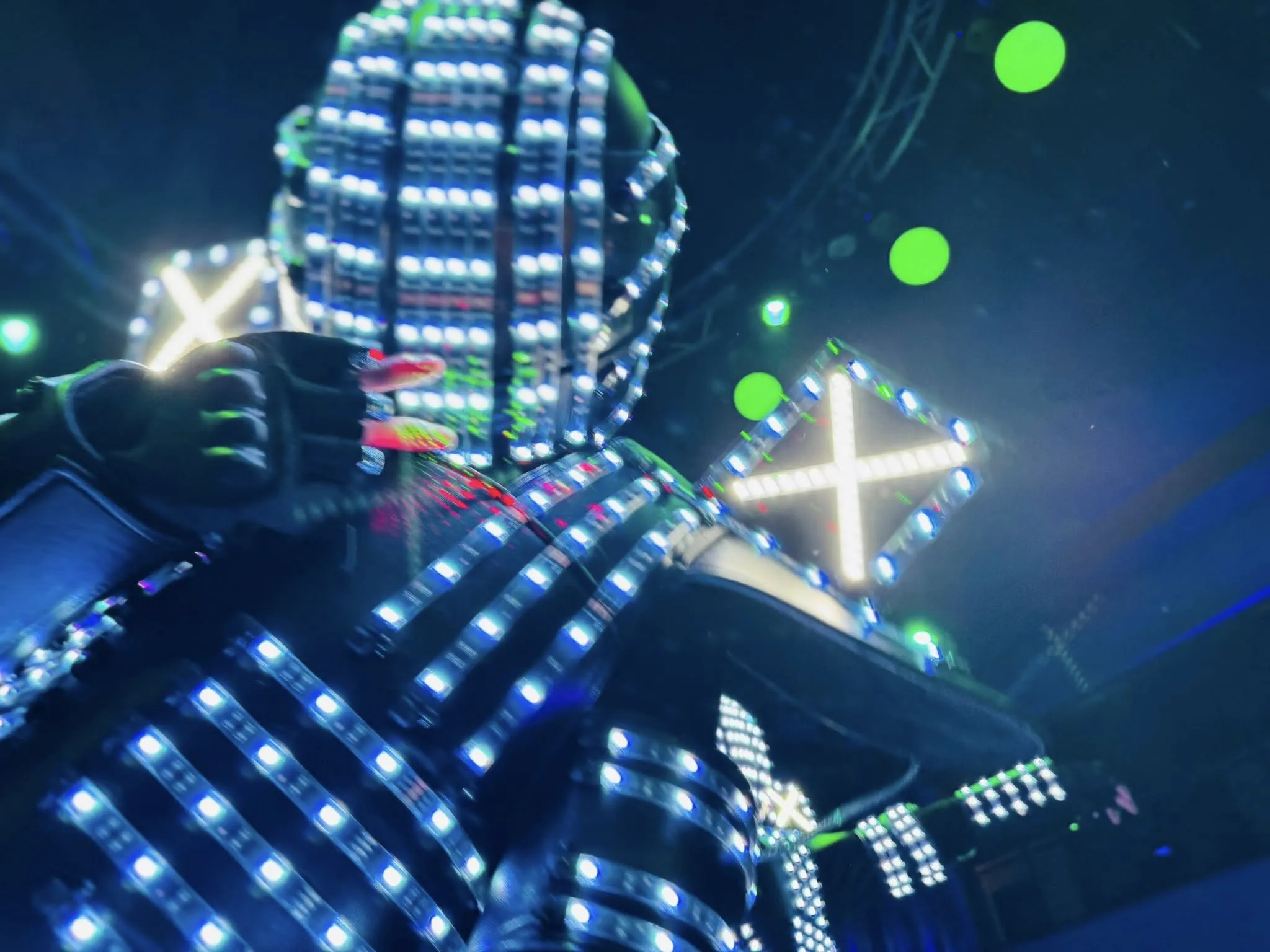 mr roboto led robots chicago