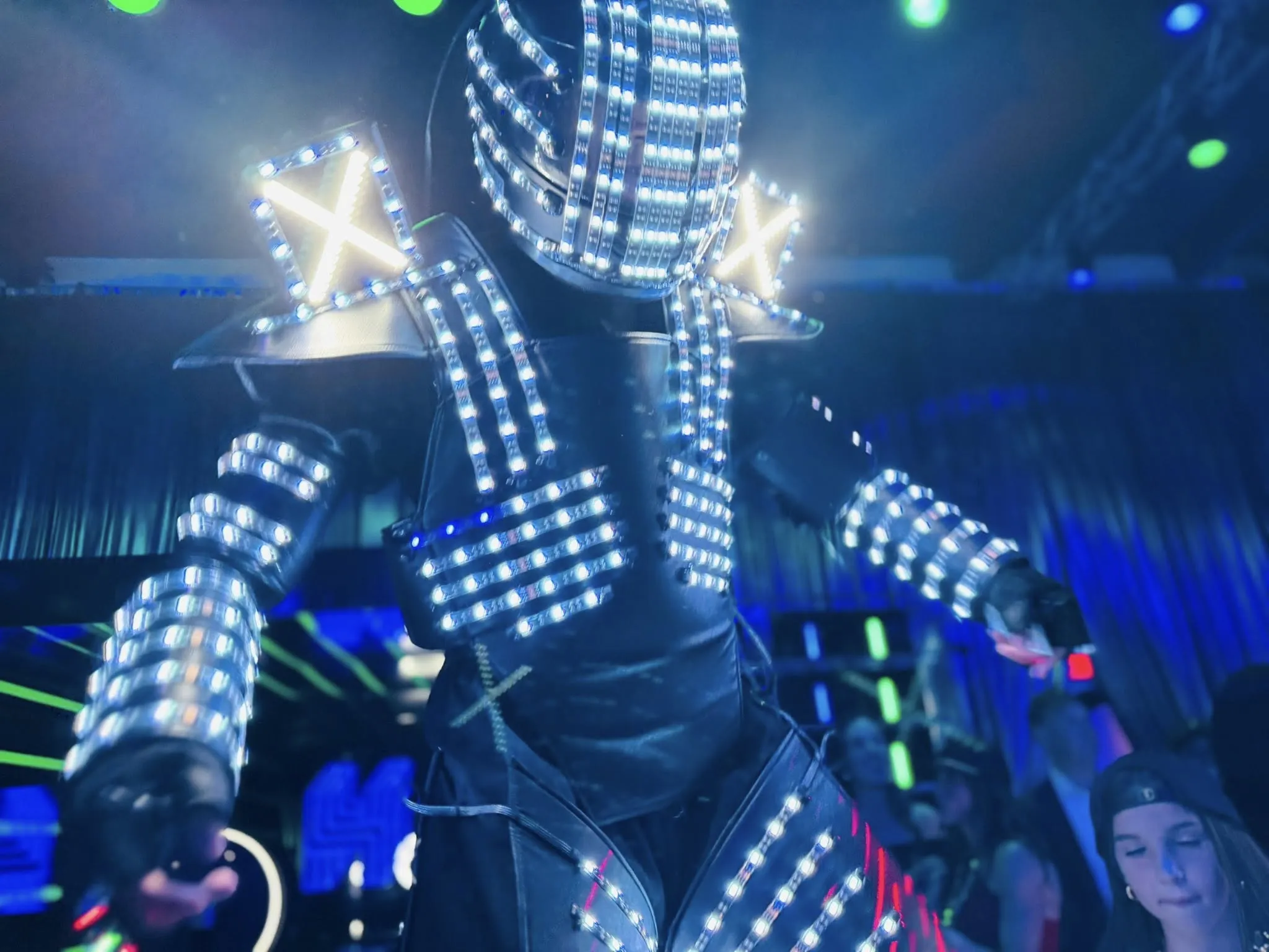 mr roboto led robots chicago